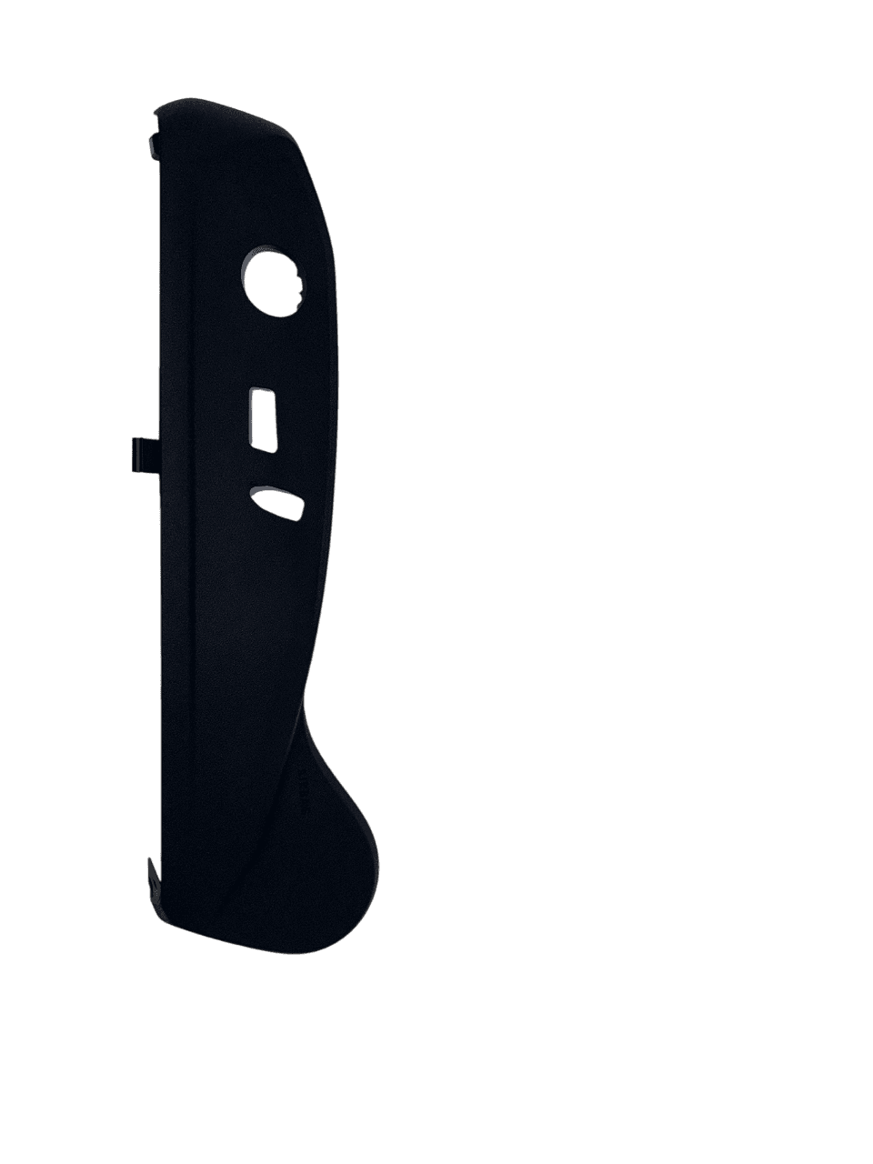 Sitzverkleidung für Fahrzeugsitz als sichtbares Kunststoffbauteil im Innenraum